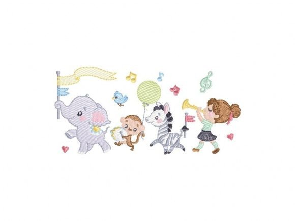 Animal Band: A Charming Embroidery Design Review