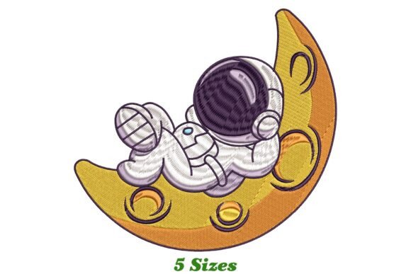 Astronaut on Moon Embroidery Design Review