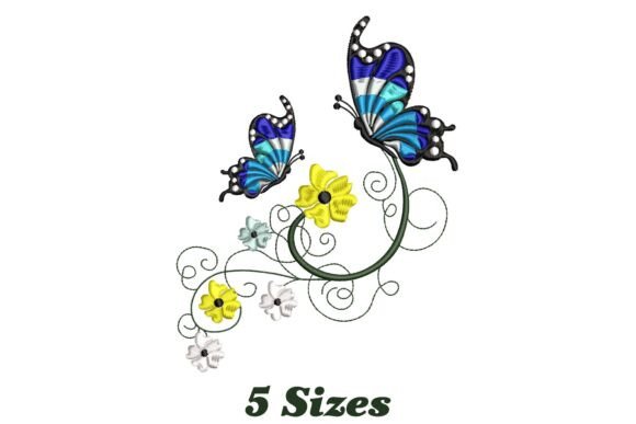 Elegant Butterfly and Flowers: A Boutique Review