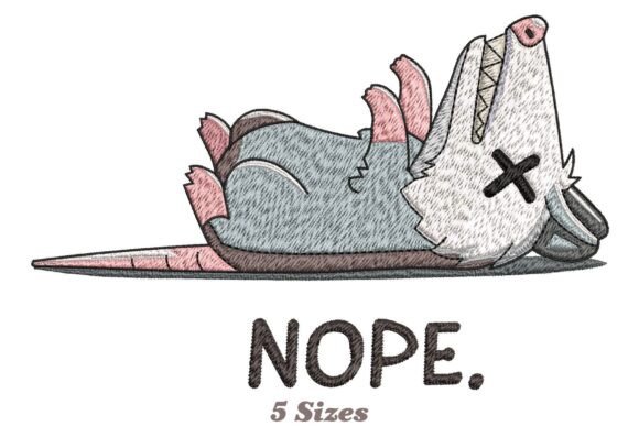 Funny Nope Opossum: A Designer's Review