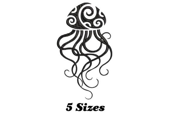 Jellyfish Embroidery Design: A Seller's Review for Etsy Shops