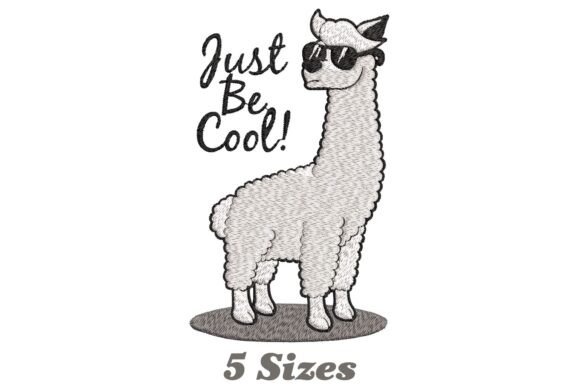 Just Be Cool Funny Llama: A Designer Review